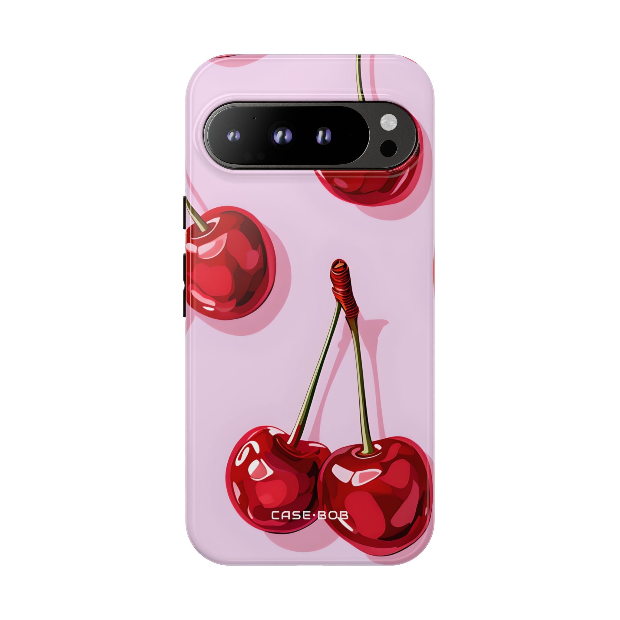 Glossy Cherry Burst Google Pixel 9 Pro XL Case - Tough