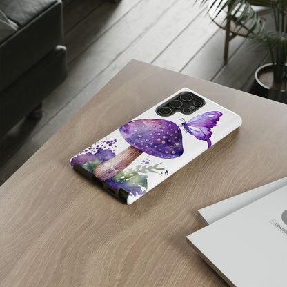 Whimsical Butterfly Perch - Samsung Case