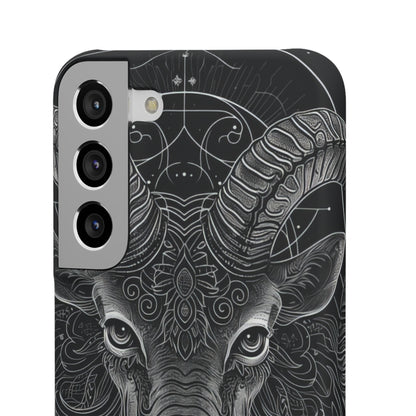 Mystic Ram Mandala | Slim Phone Case for Samsung