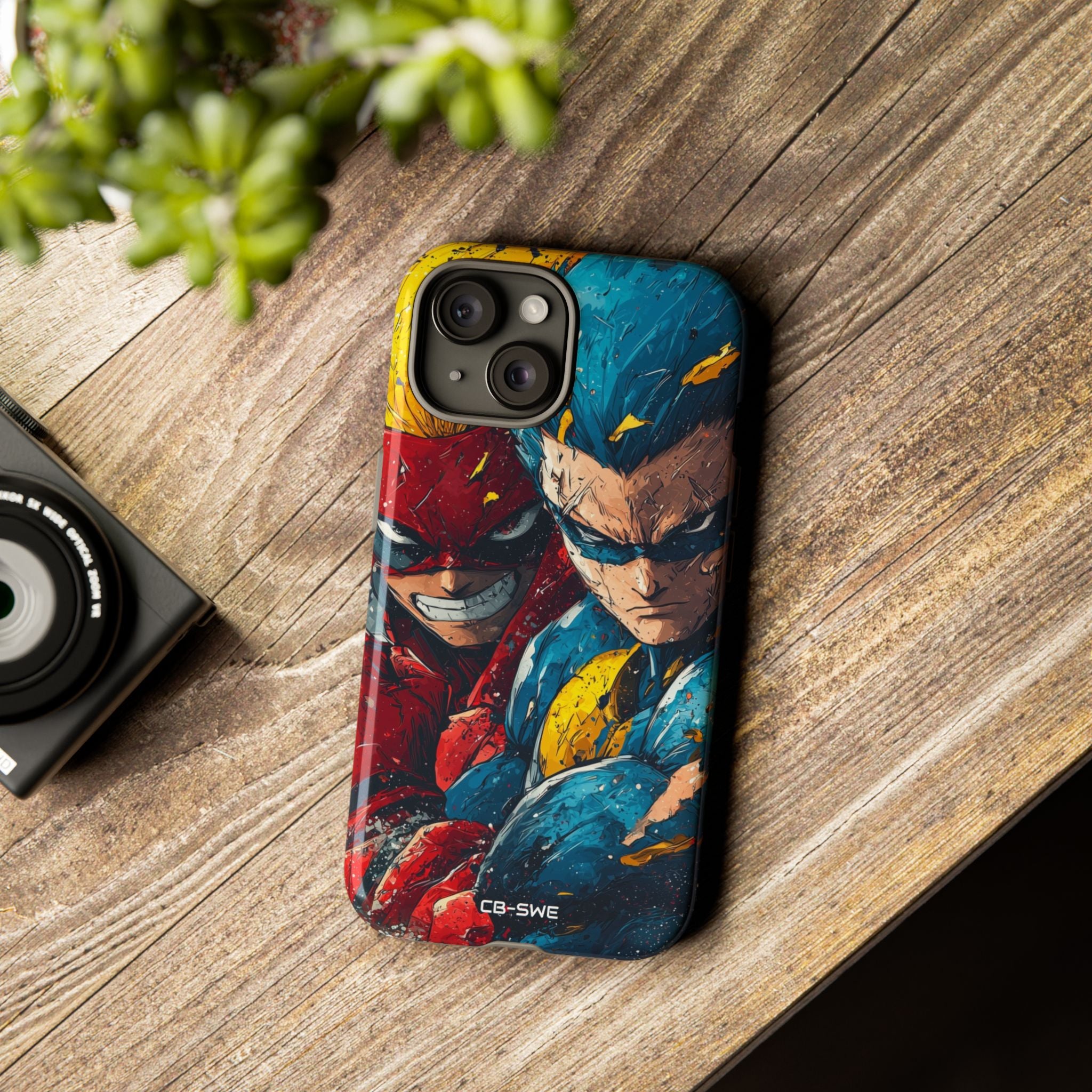 Fierce Faces Clash - iPhone Case