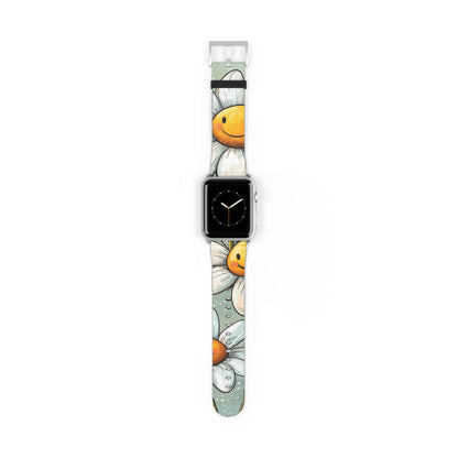 Smiling Daisies Burst - Watch Band