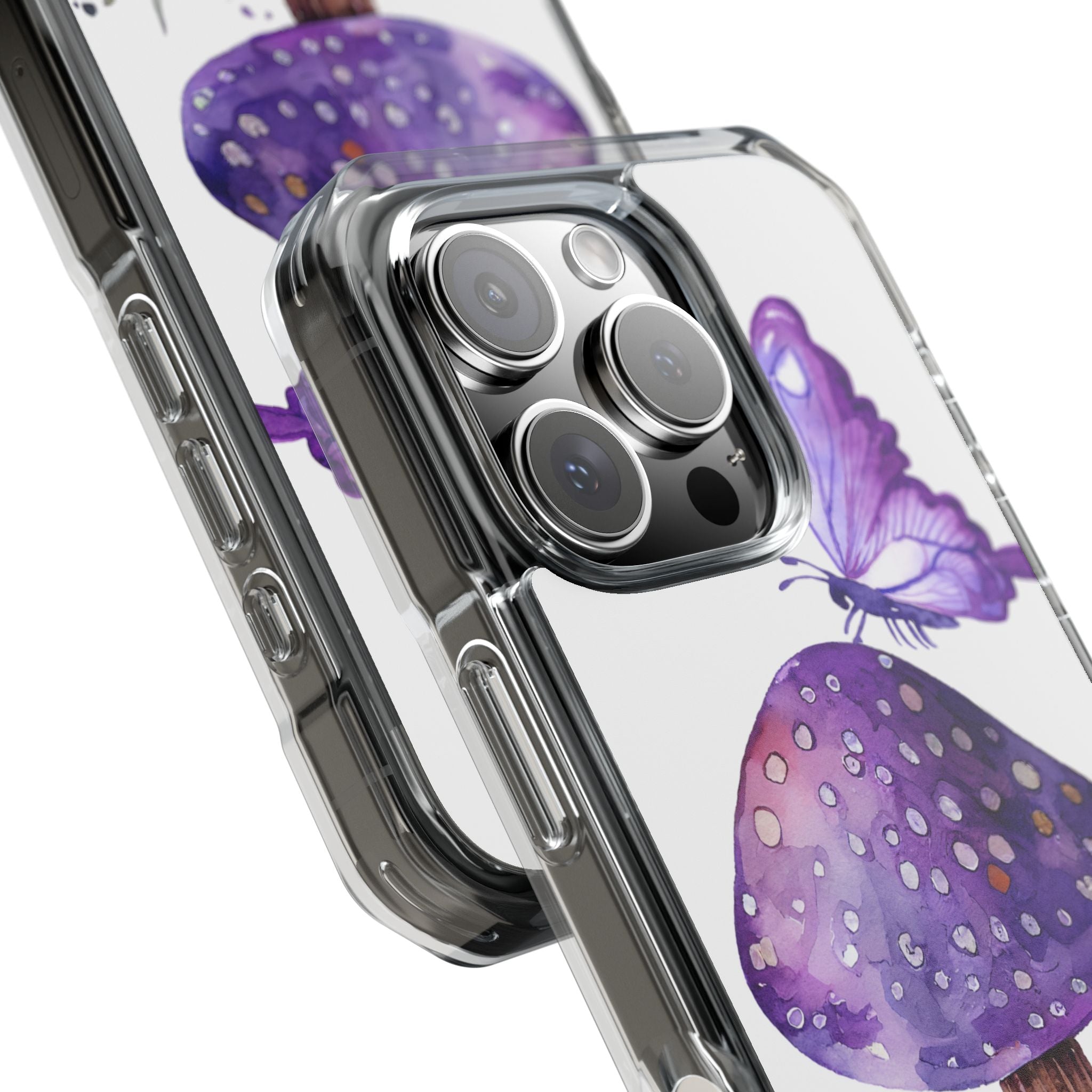 Whimsical Butterfly Perch iPhone Case - Impact