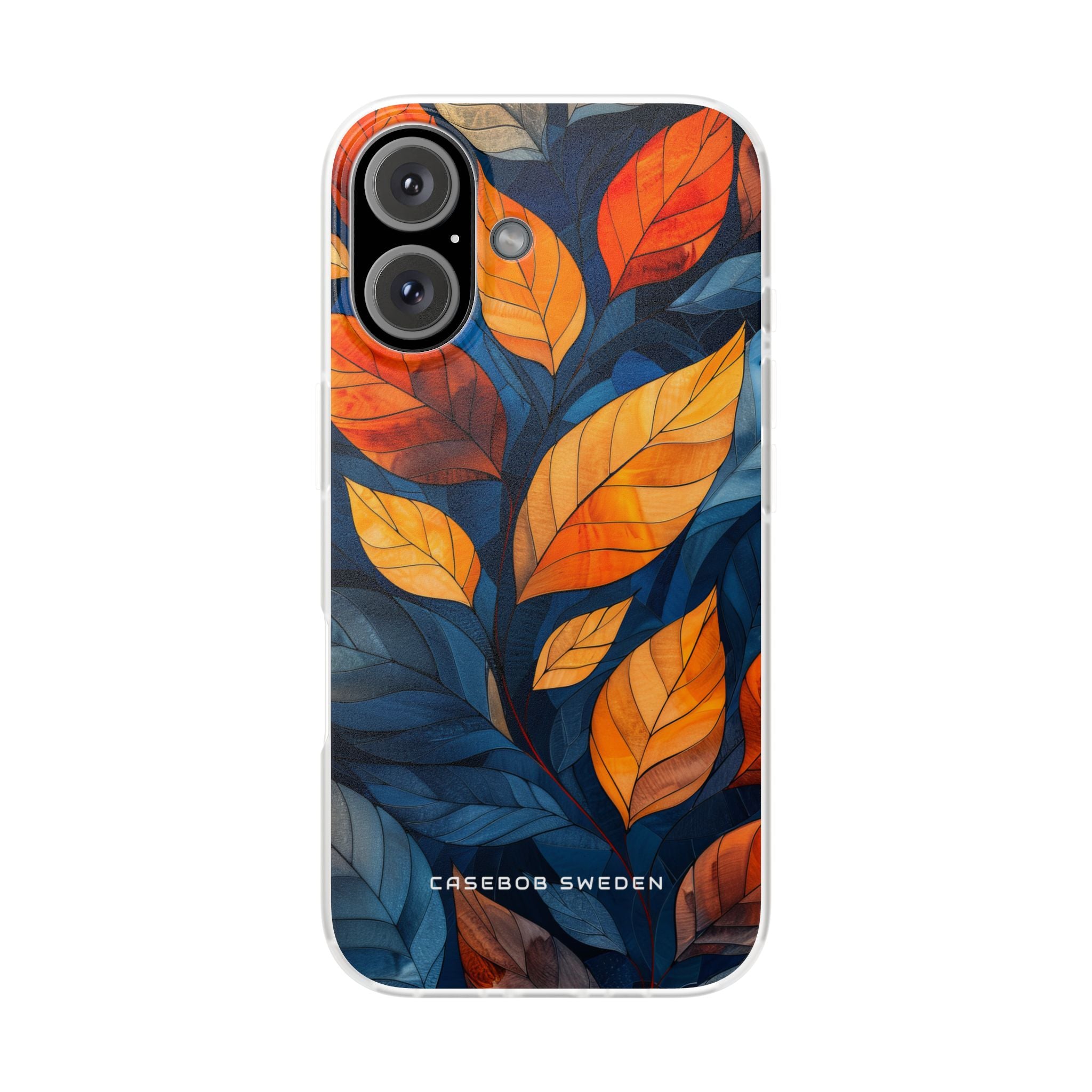 Stained Glass Blossoms iPhone 16 - Flexi Phone Case