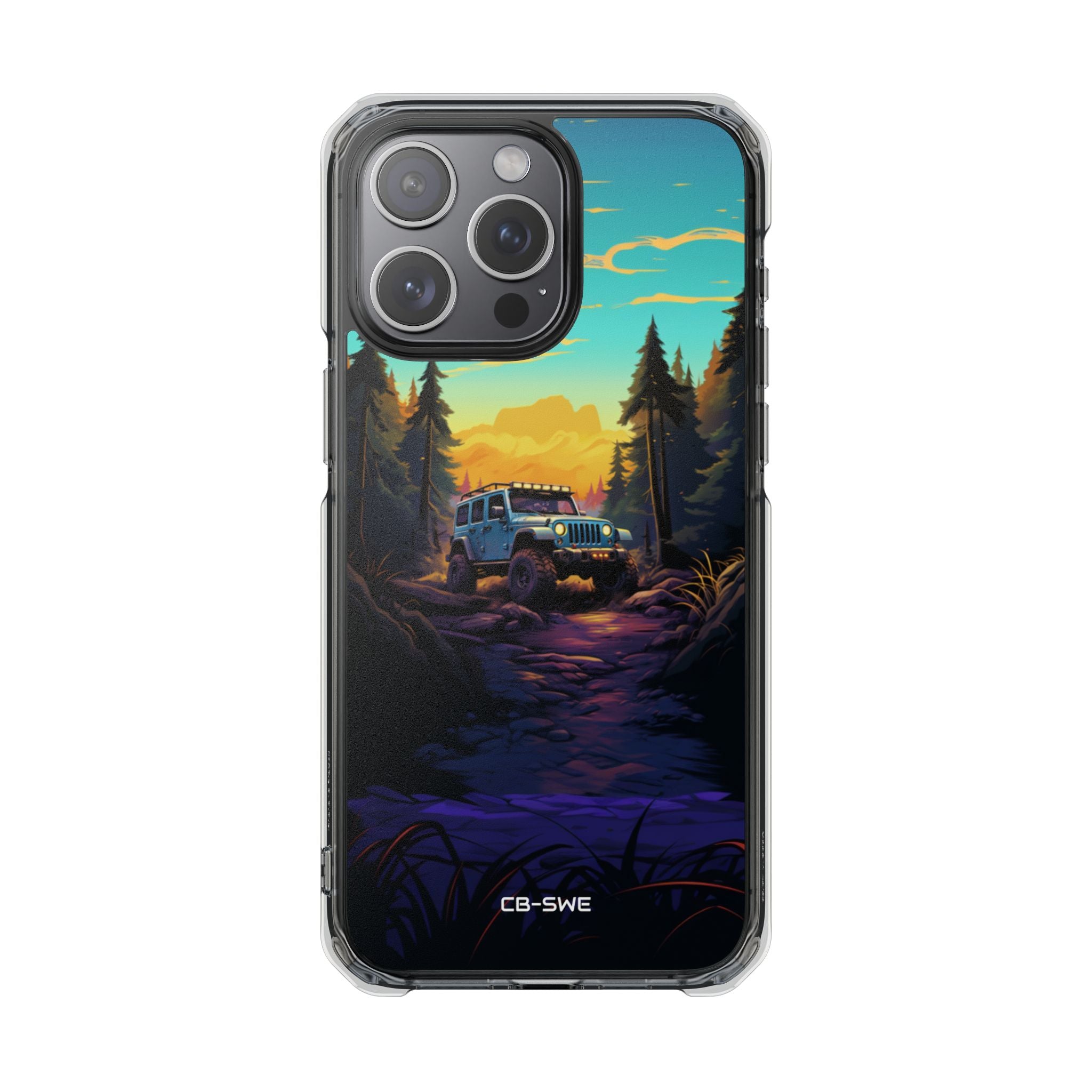 Sunset Adventure Trail iPhone Case - Impact