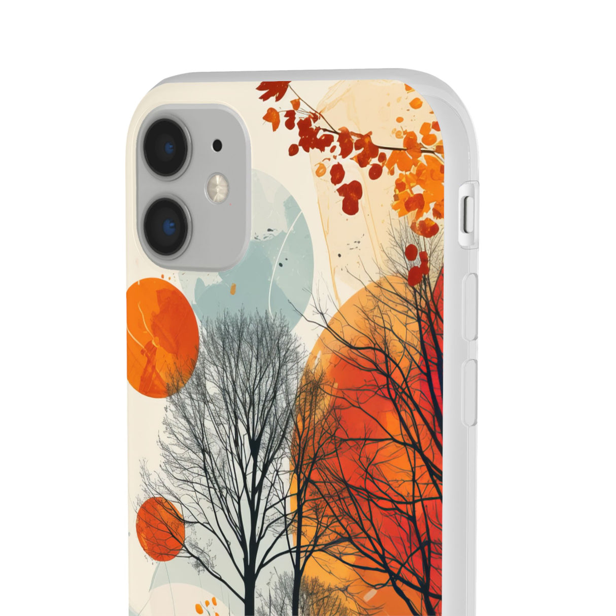 Herbstliche Ruhe | Flexible Handyhülle für iPhone