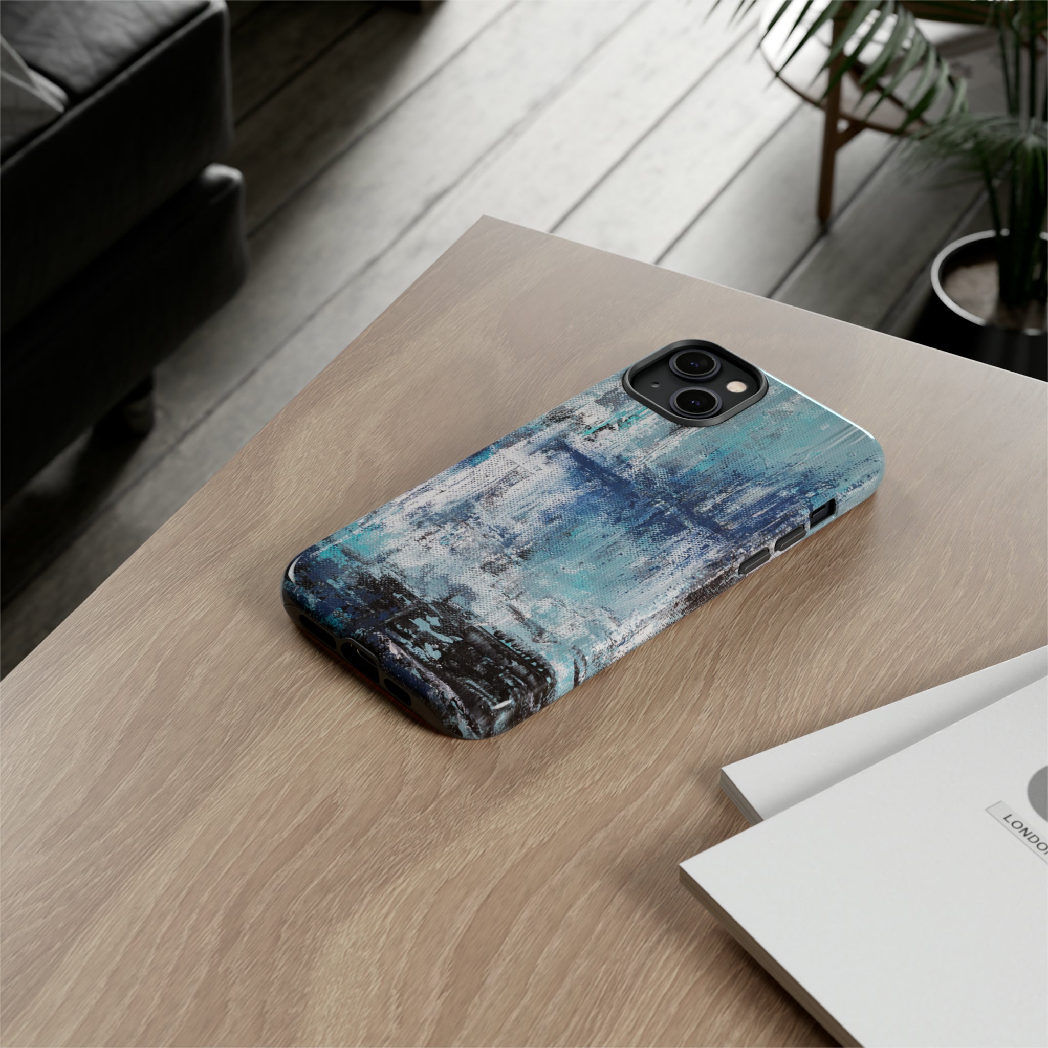 Blue Acrylic - Protective Phone Case