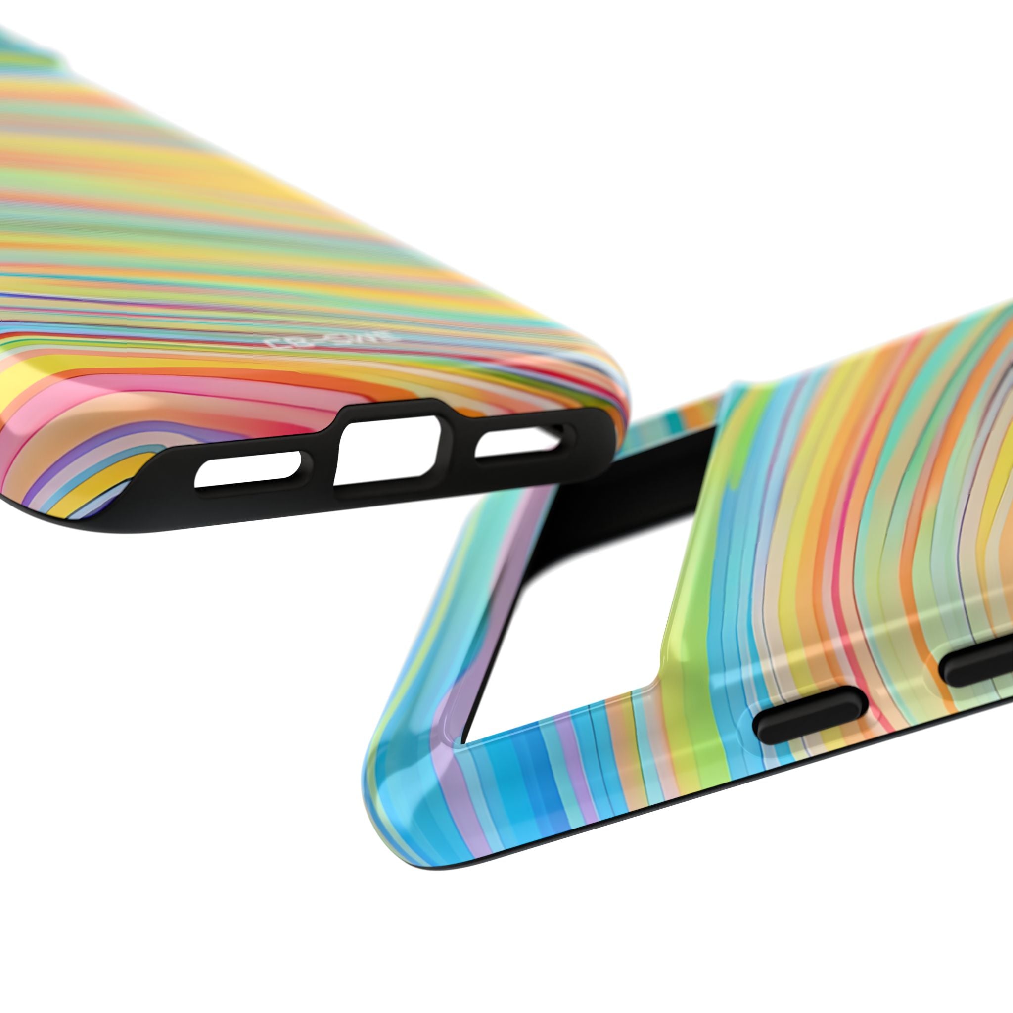 Vibrant Rhythmic Waves - Google Pixel Case