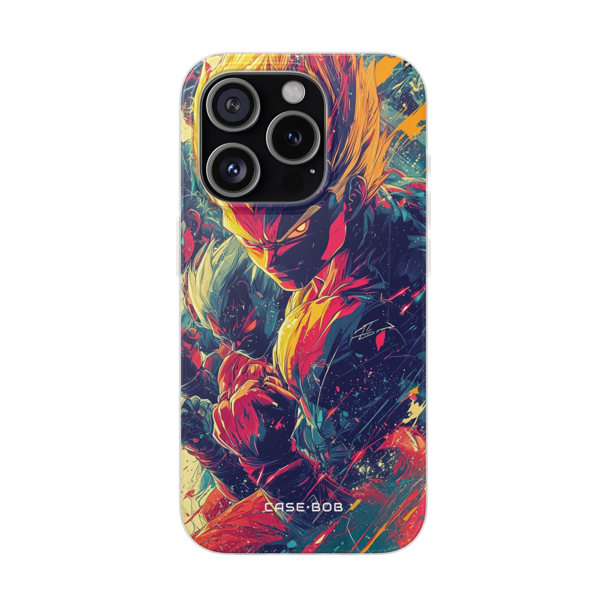 Yellow Fury iPhone 15 Pro Case - Soft