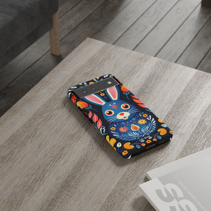 Bunny Jumps Joyfully - Google Pixel Case