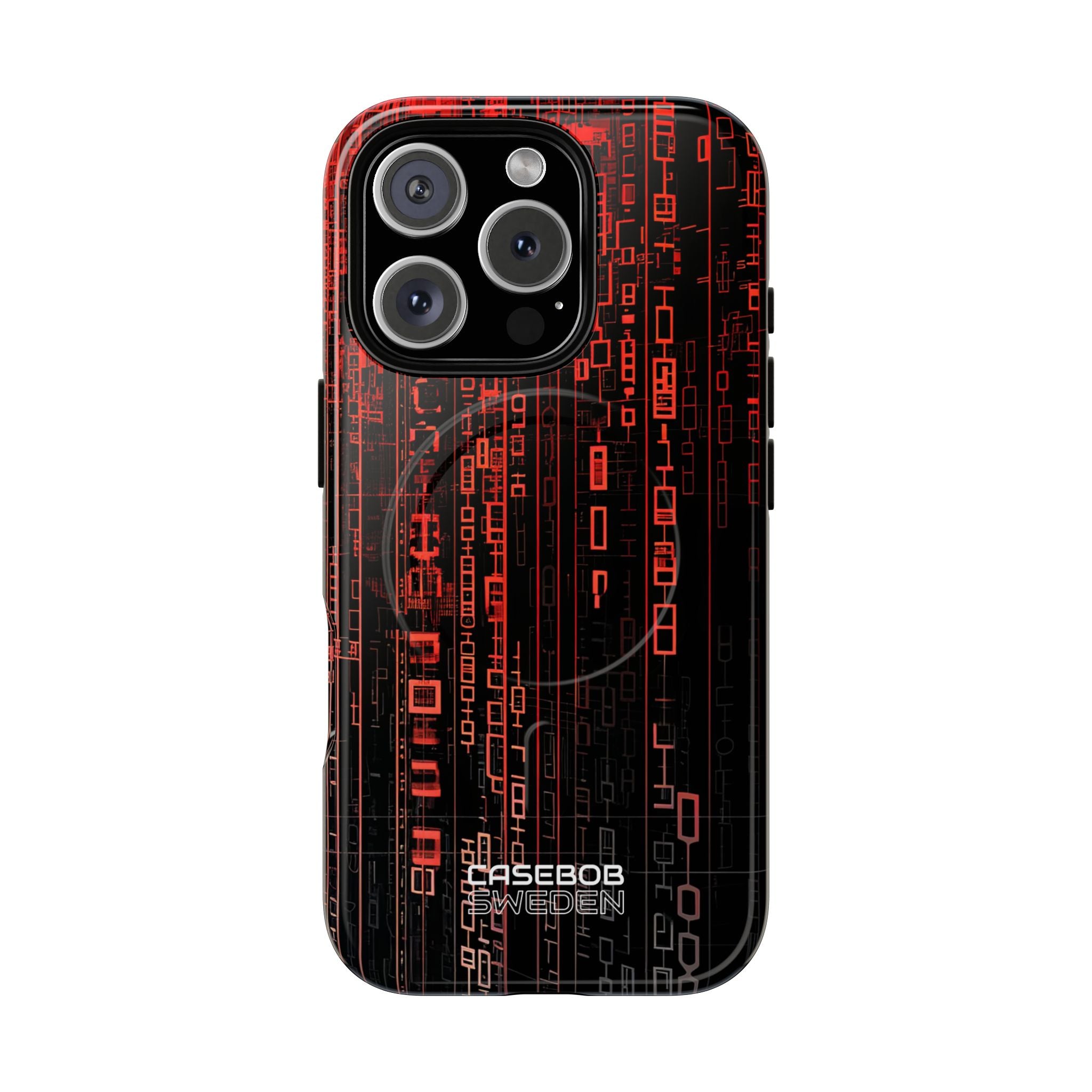 Neon Circuit Dreams iPhone 16 - Tough+