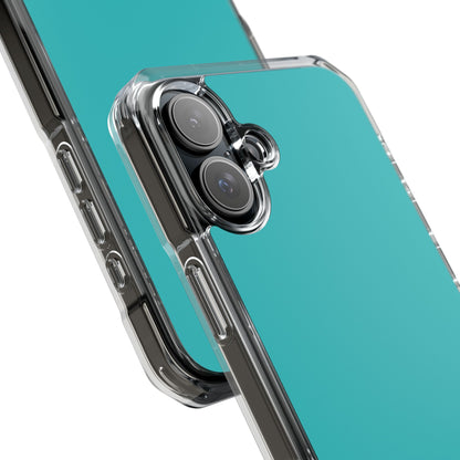 Dark Turquoise iPhone 16 - Clear Impact Phone Case