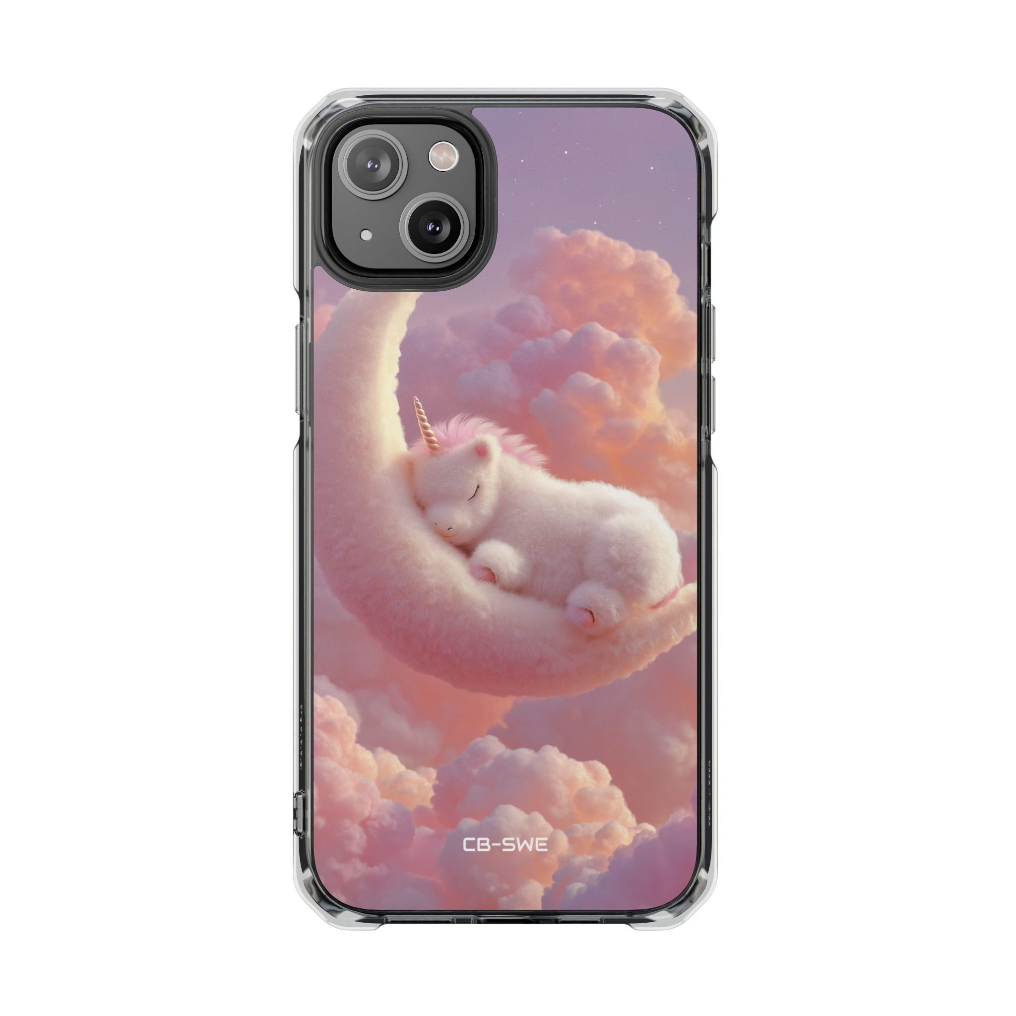 Dreamy Unicorn Nestles iPhone Case - Impact