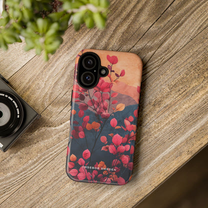 Vibrant Floral Harmony iPhone 16 - Tough Phone Case