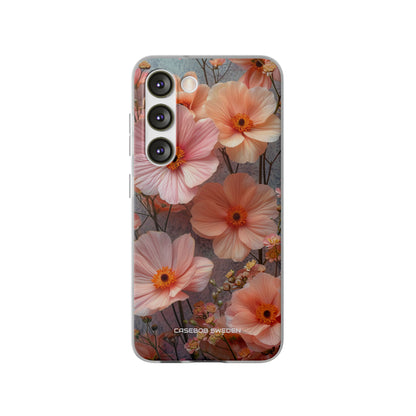 Serene Botanical Blooms - Flexi Samsung S23 Phone Case