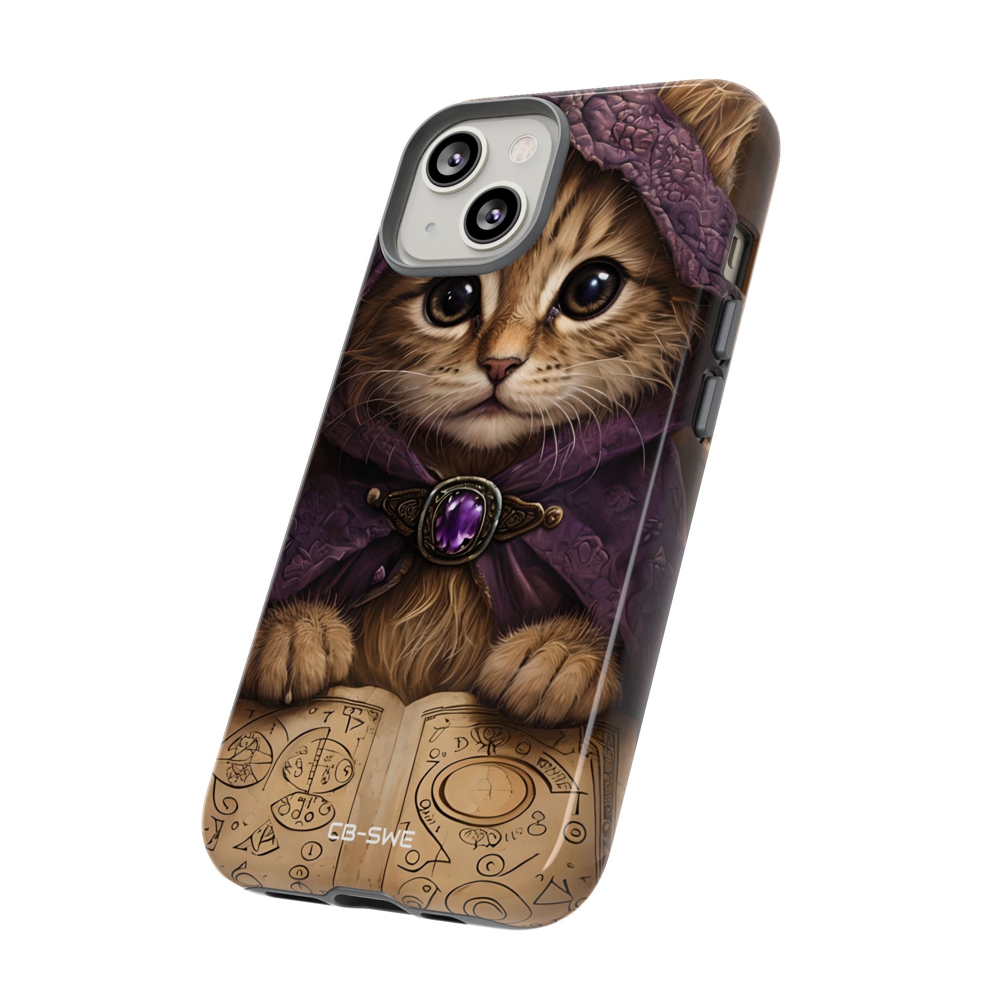 Mystical Wizard Cat - iPhone Case