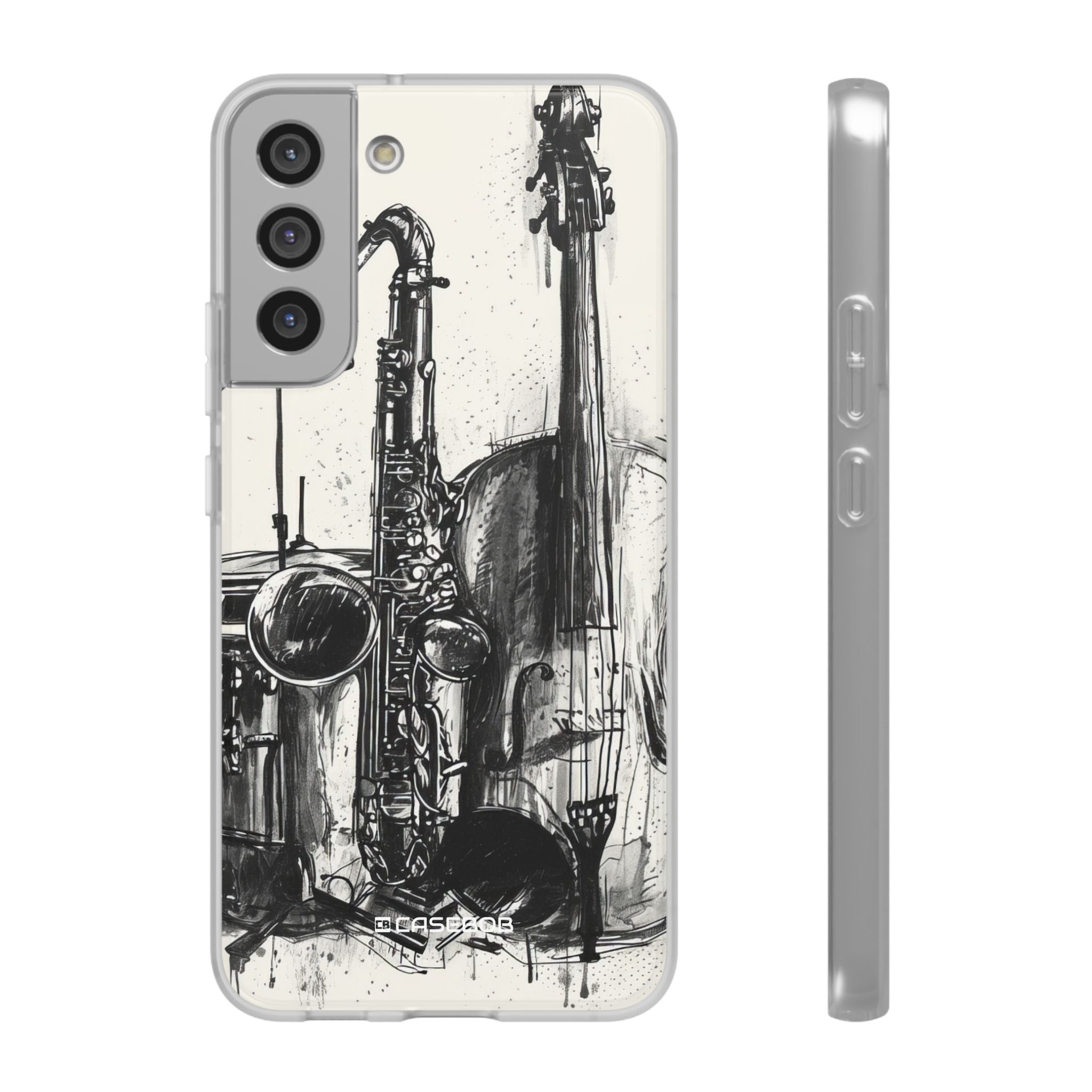 Jazz Ink Expressions | Flexible Phone Case for Samsung Galaxy