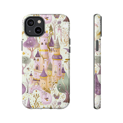 Fairytale Castles Pastel Dream - Protective Phone Case