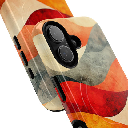 Cracked Wave Sunset iPhone 17 Case - Tough+