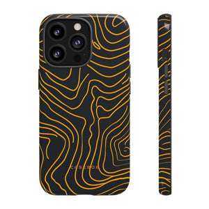 Linear Yellow Chic - Protective Phone Case