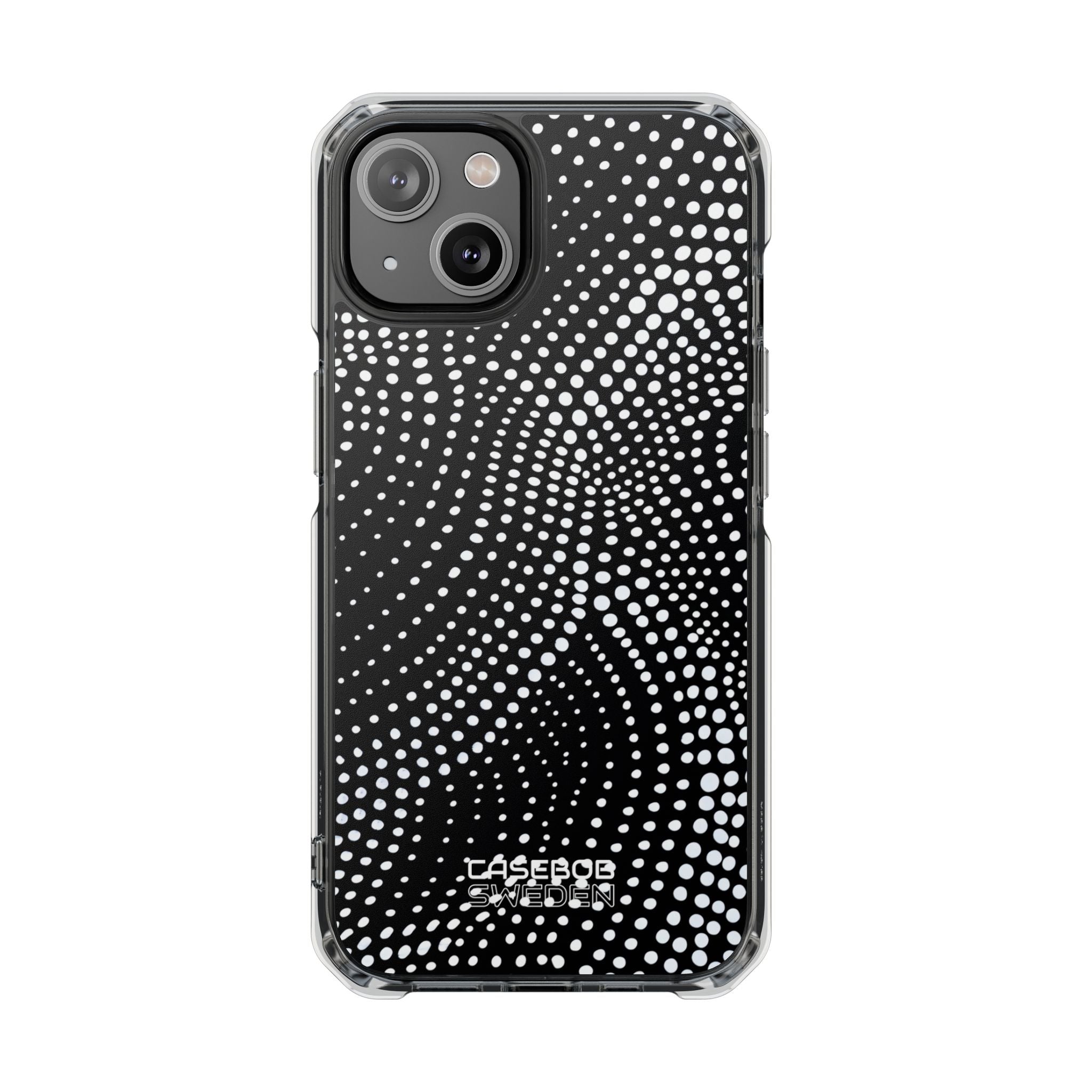 Waves of Dots iPhone 14 - Impact Clear+