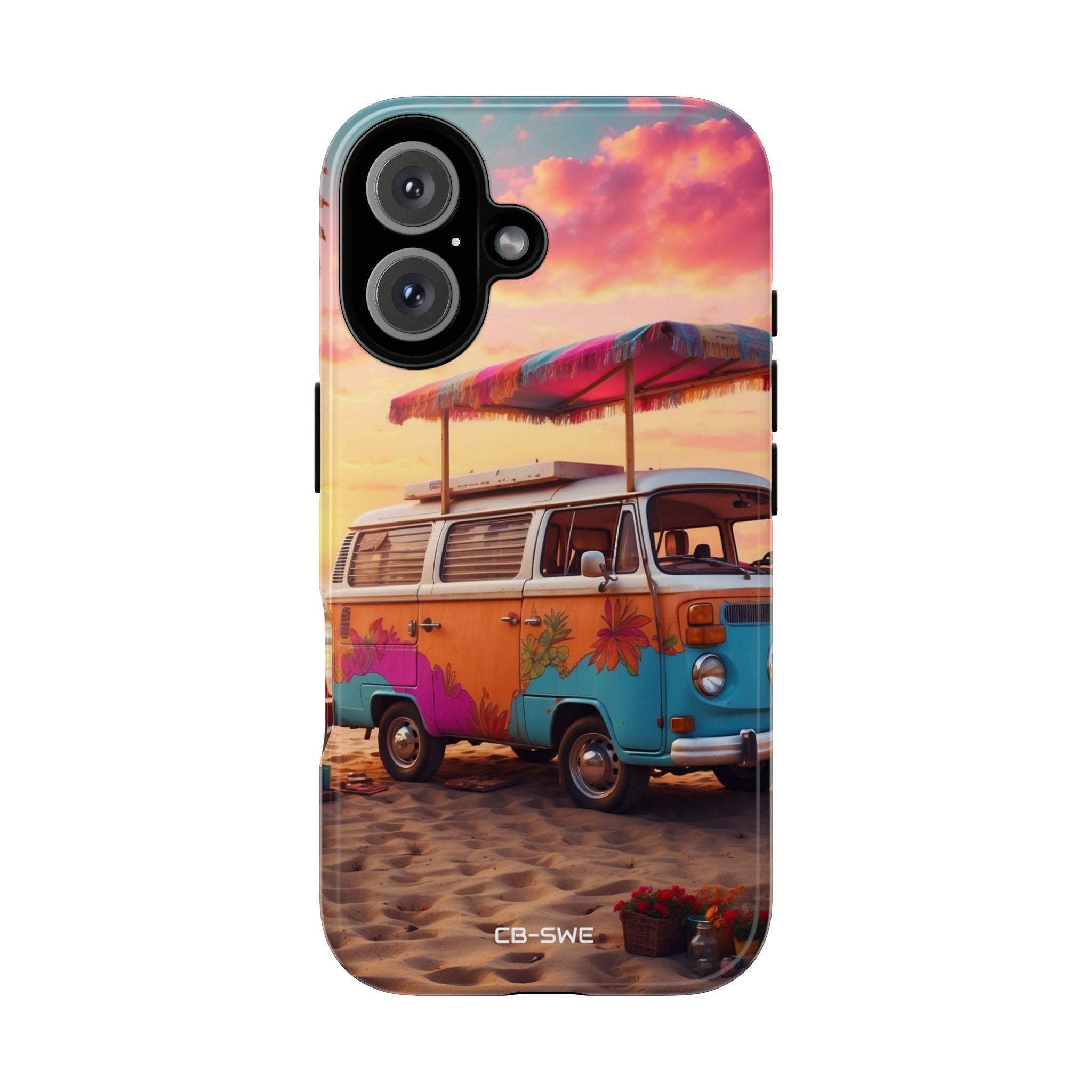 **Van Rests at Shore** - iPhone Case