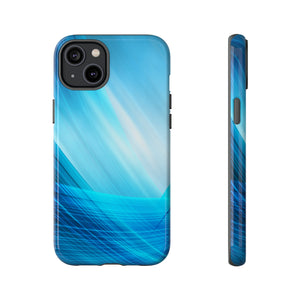 Abstract Blue - Protective Phone Case