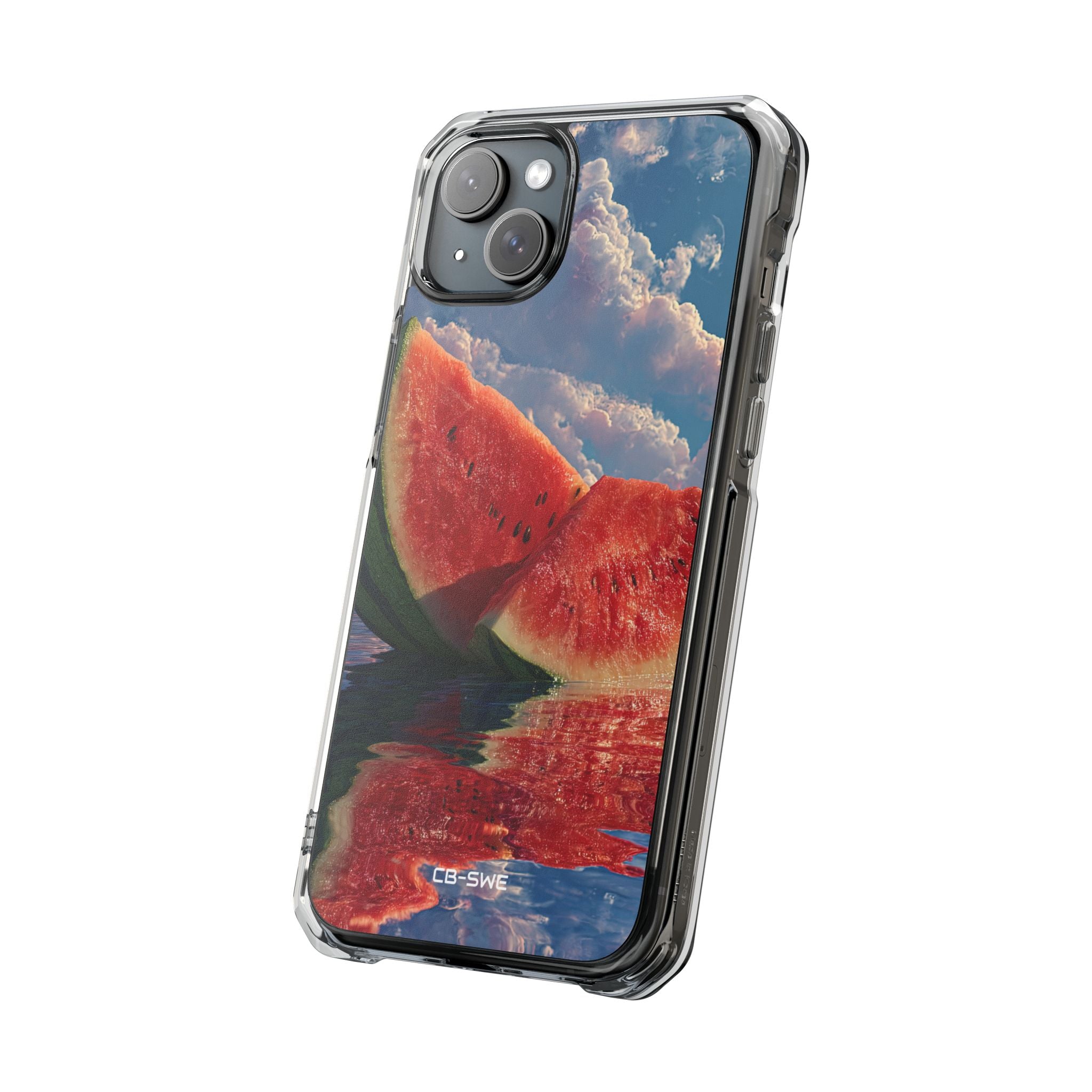 Watermelon Dream Reflection iPhone Case - Impact