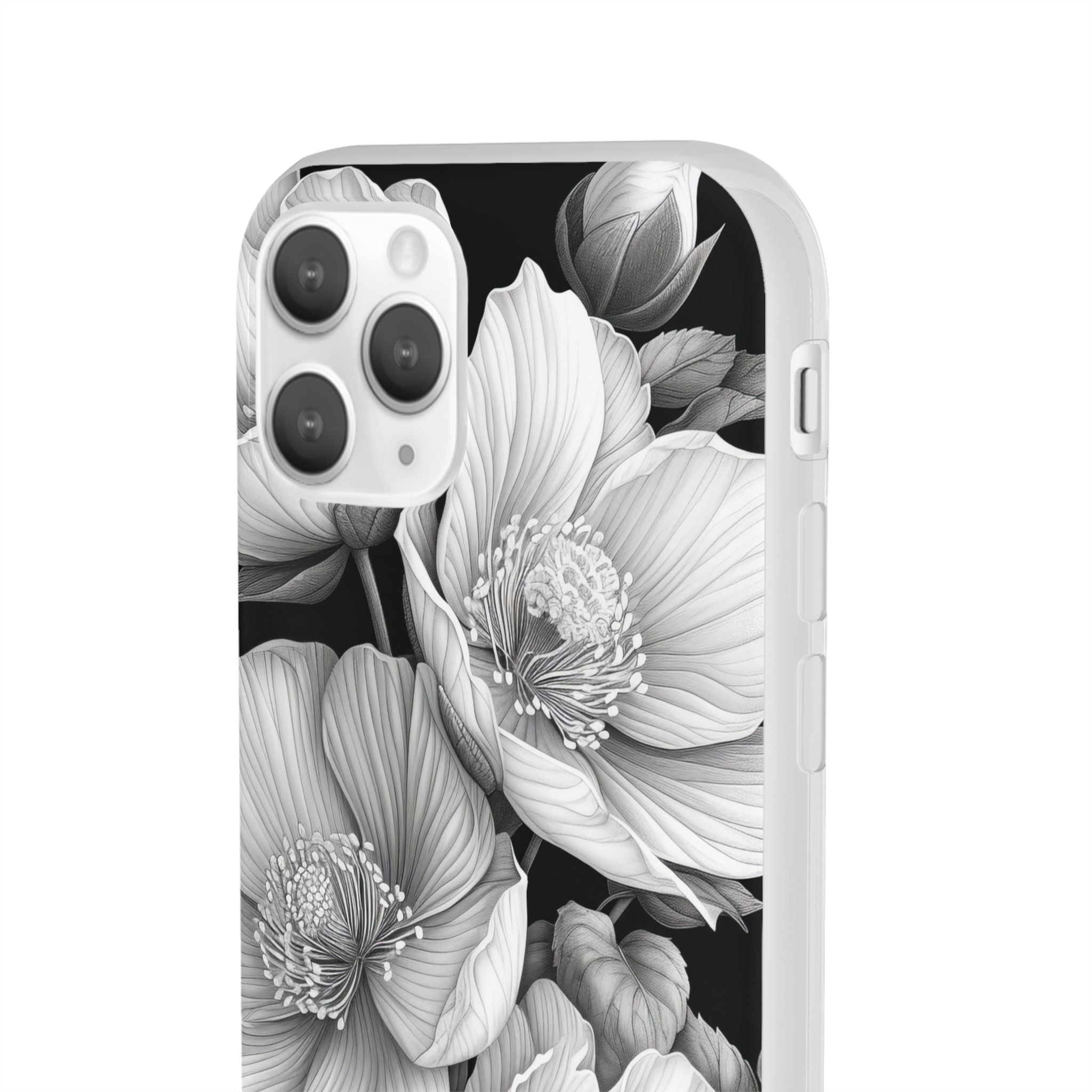 Botanical Elegance | Flexible Phone Case for iPhone