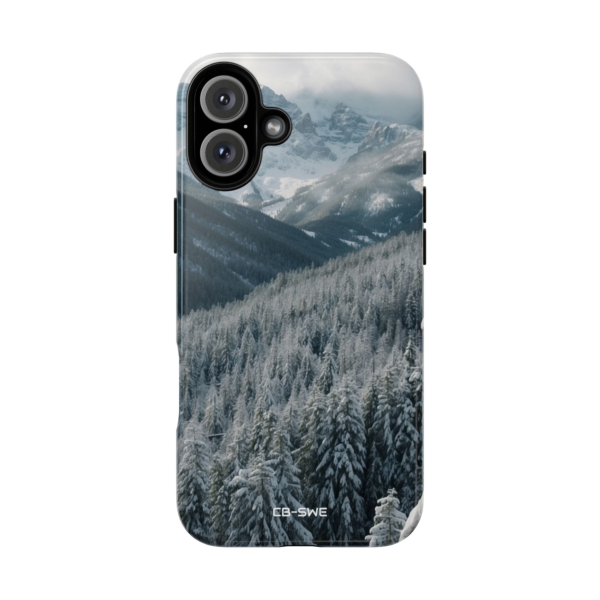 Snow Covers Peaks - iPhone Case