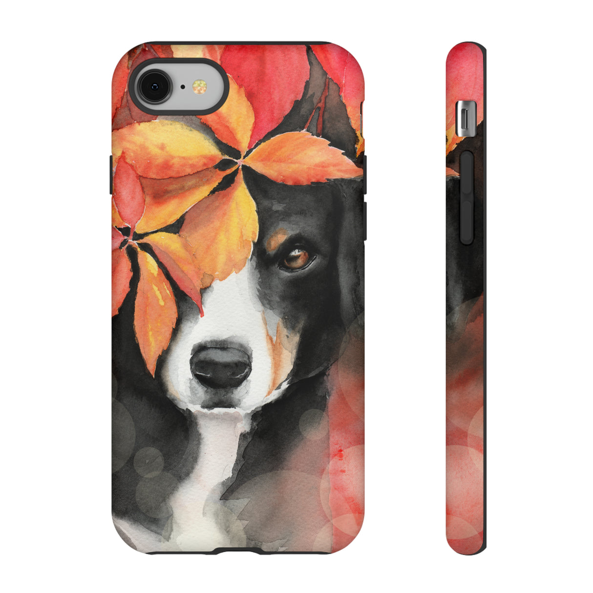 Watercolor Dog - Protective Phone Case