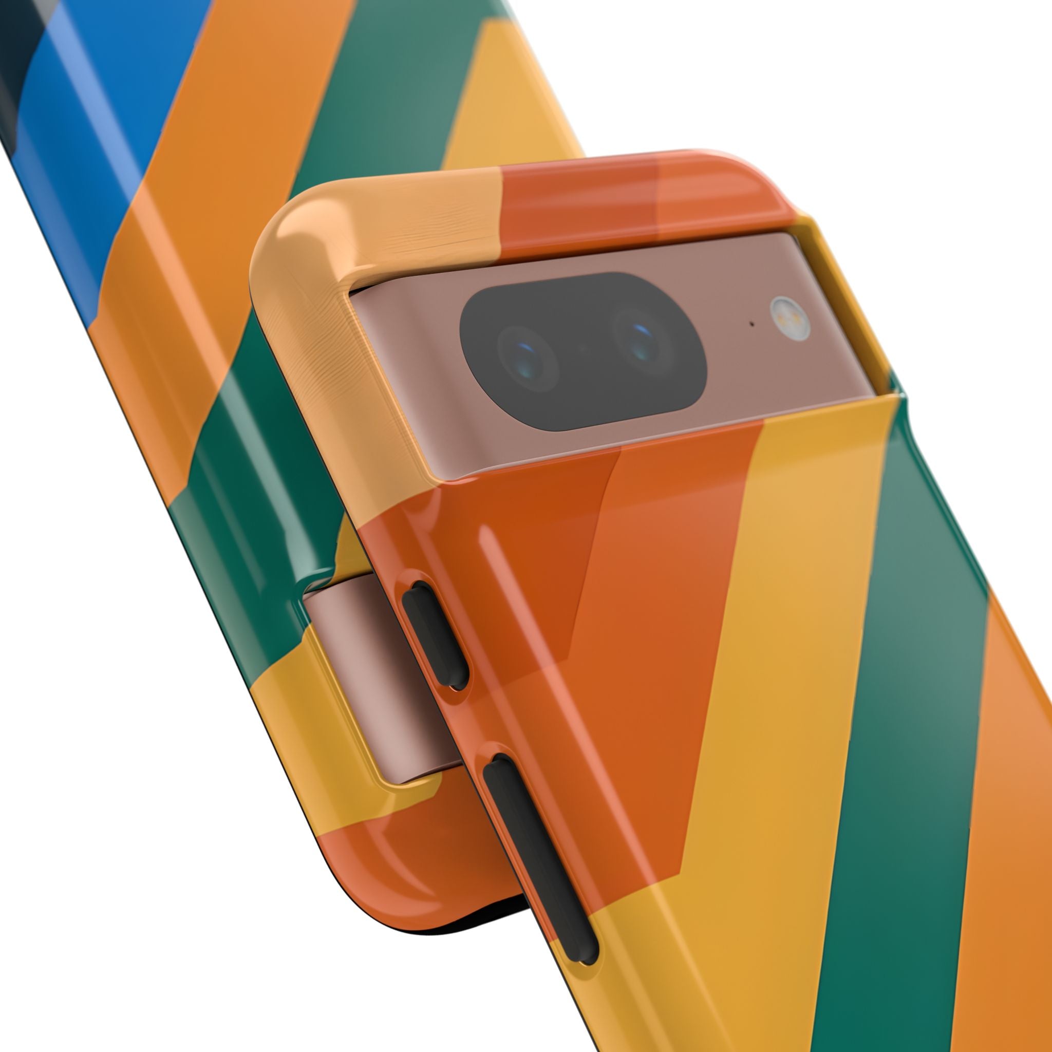 Vibrant Geometric Harmony - Google Pixel Case