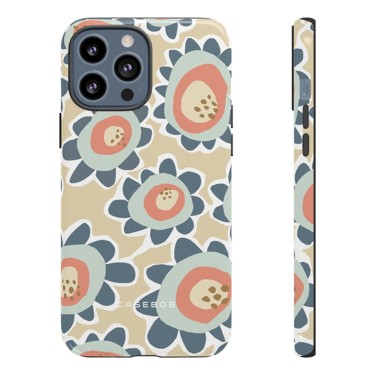 Pastel Happy Flower Phone Case - Protective - Protective Phone Case