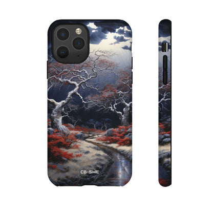 Sunlit Gnarled Forest - iPhone Case