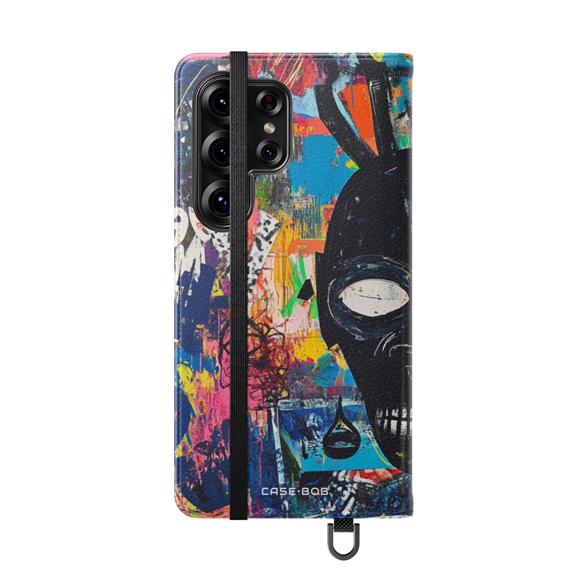 Neon Skull Burst - Samsung S25 Ultra Case - Wallet