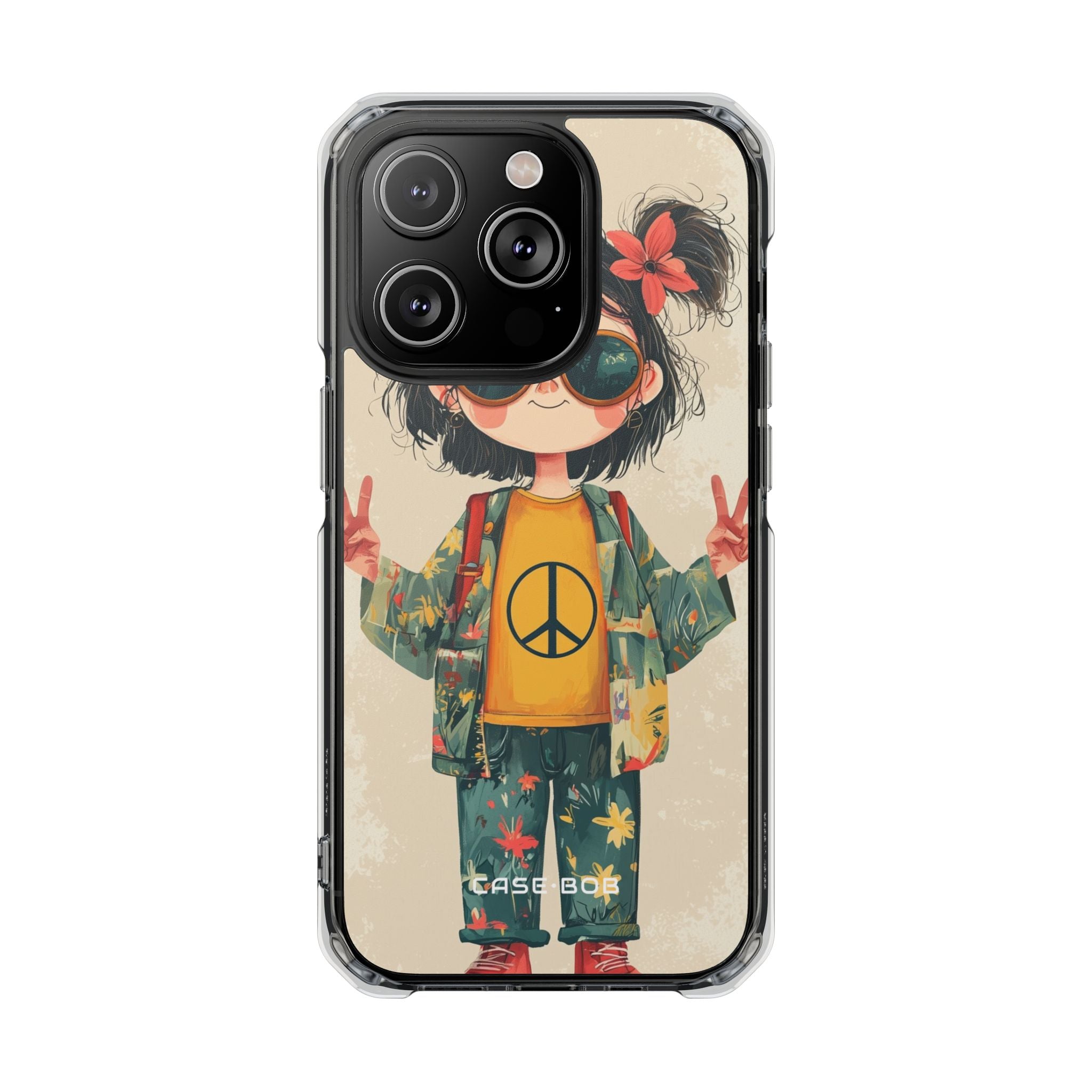 Peace Pigtails iPhone 14 Pro Case - Impact
