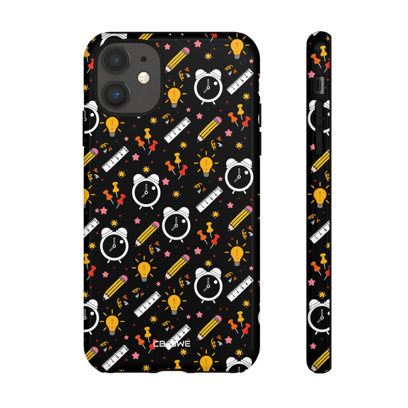 Bright Pencils Twirl - iPhone Case