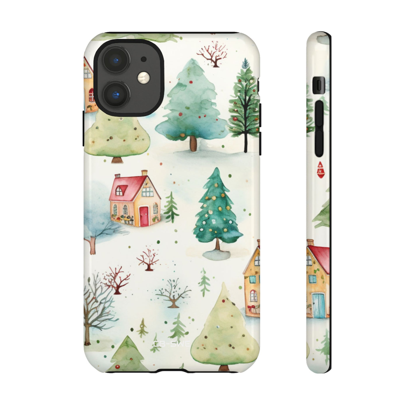 Winter Scene Glows - iPhone Case
