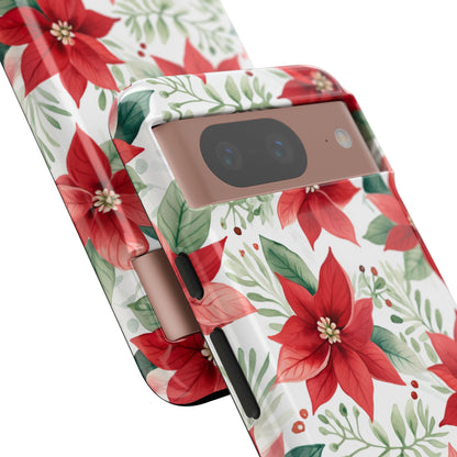 Poinsettias Bloom Bright - Google Pixel Case