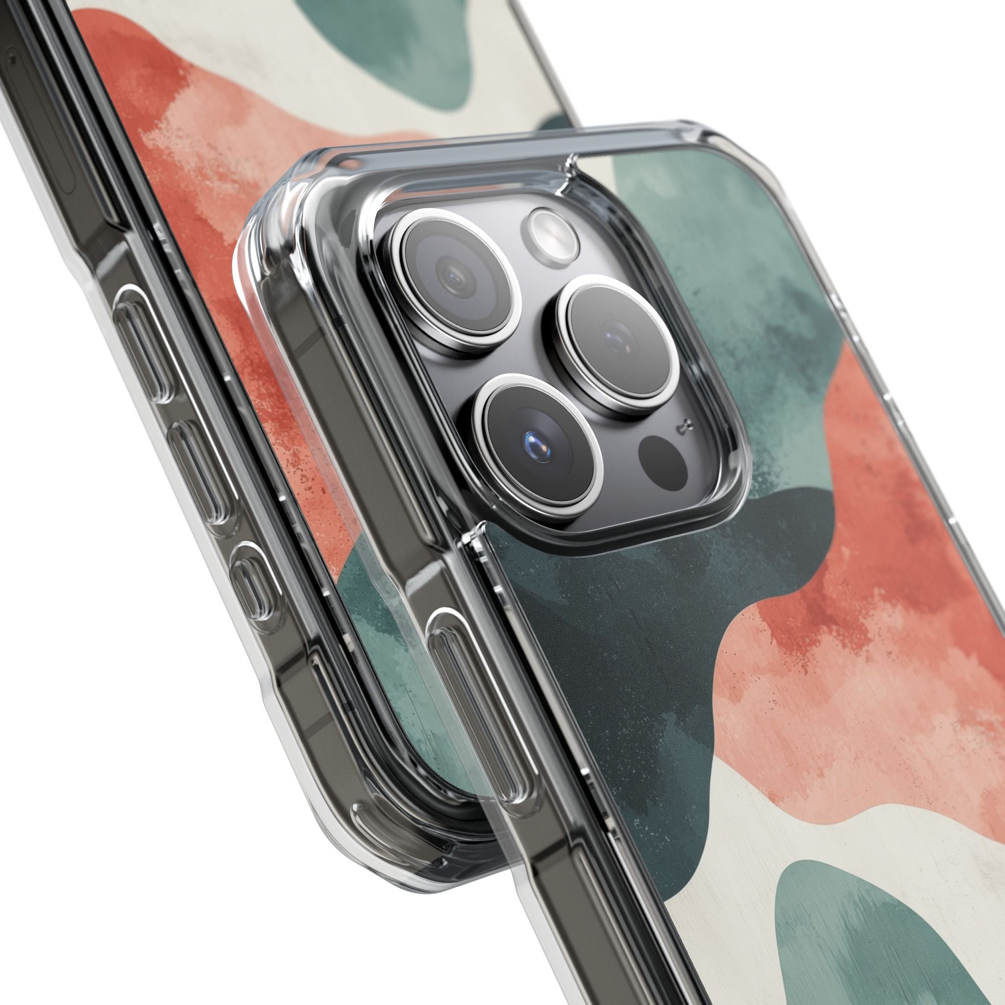 Fluid Shapes Emerge iPhone Case - Impact