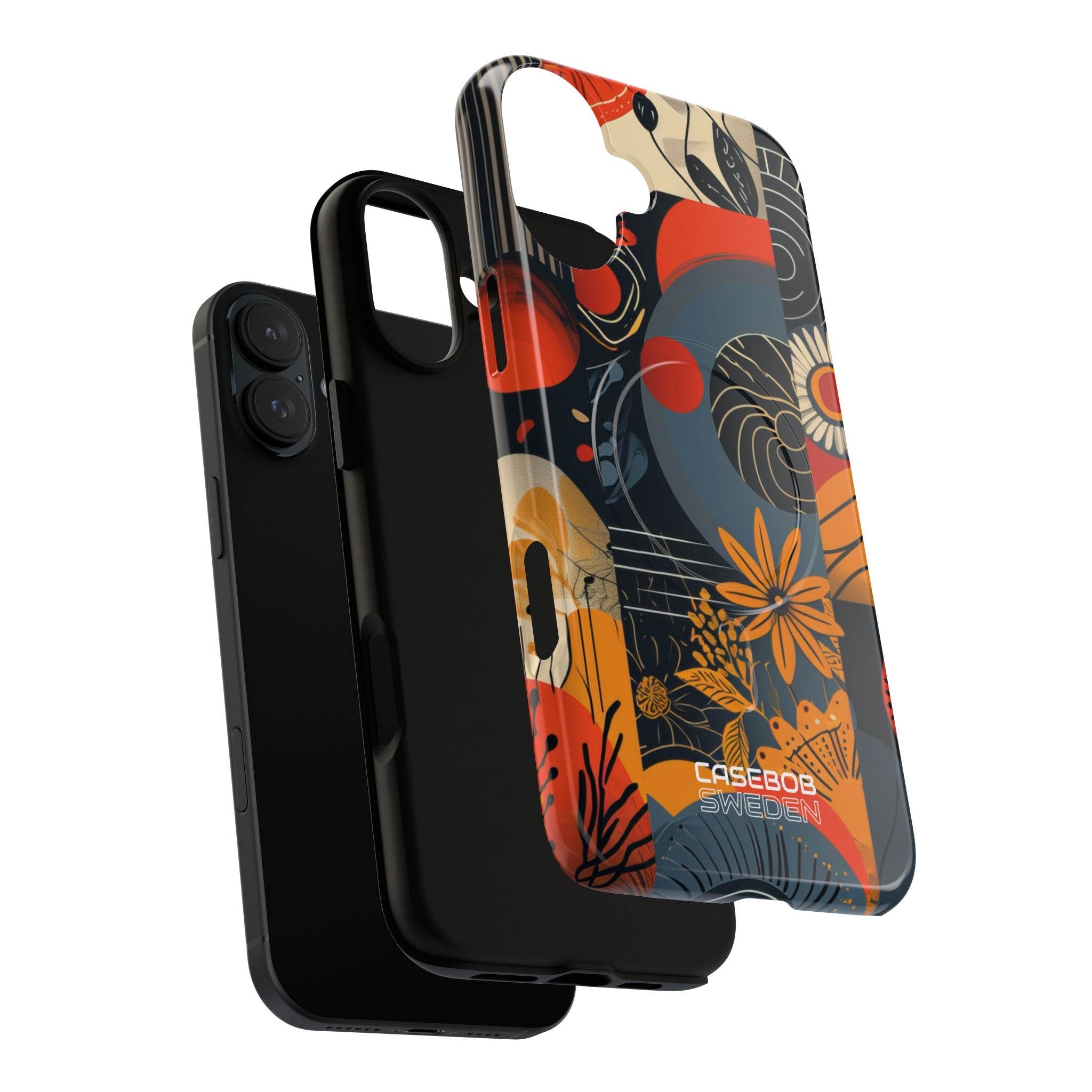 Fire Bloom Flow iPhone 16 - Tough+