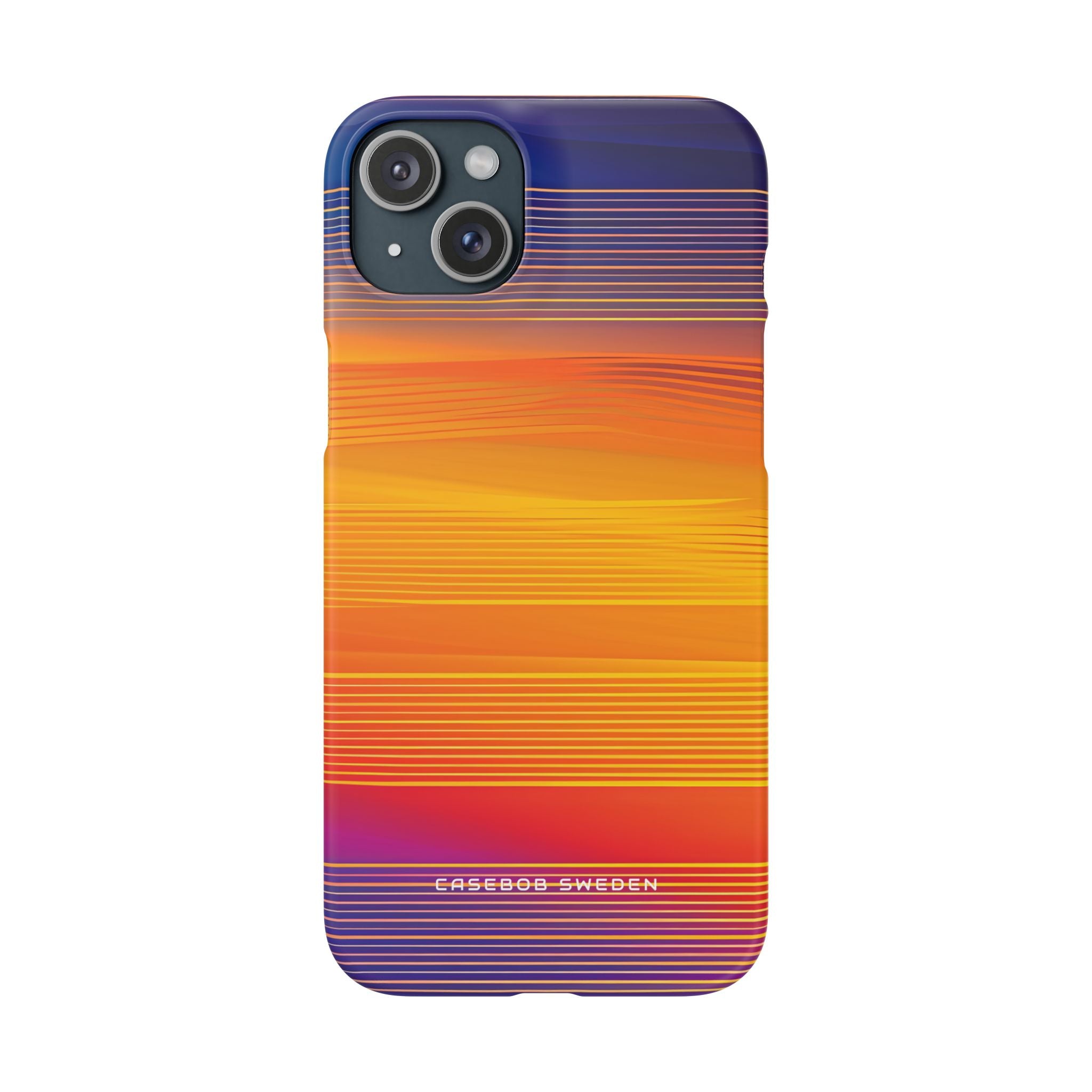 Gradient Sunset Flow iPhone 15 - Slim Phone Case