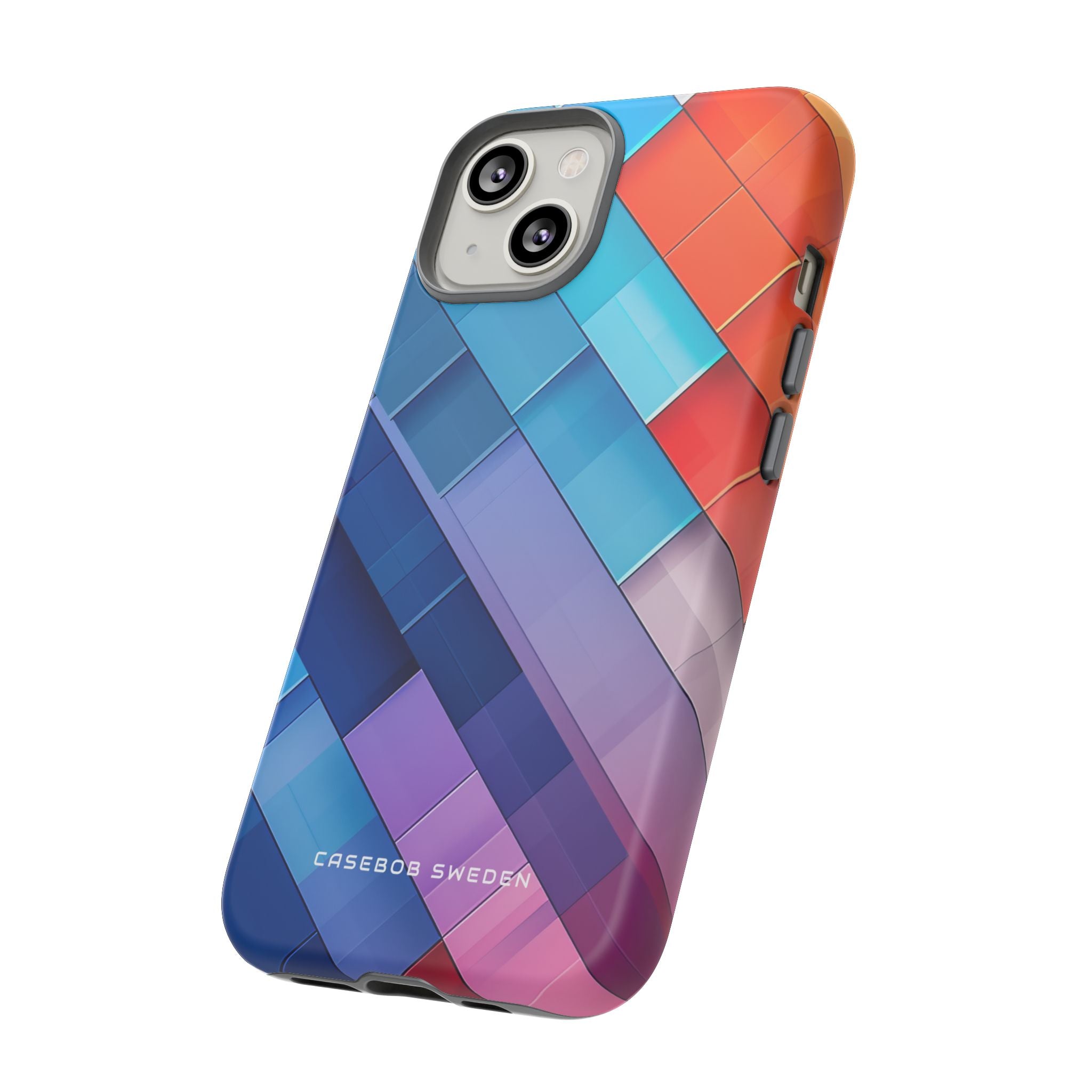 Vibrant GeoFlow iPhone 14 - Tough Phone Case