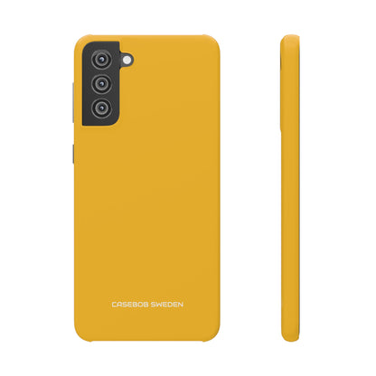 Amber Yellow - Slim Samsung S21 Phone Case