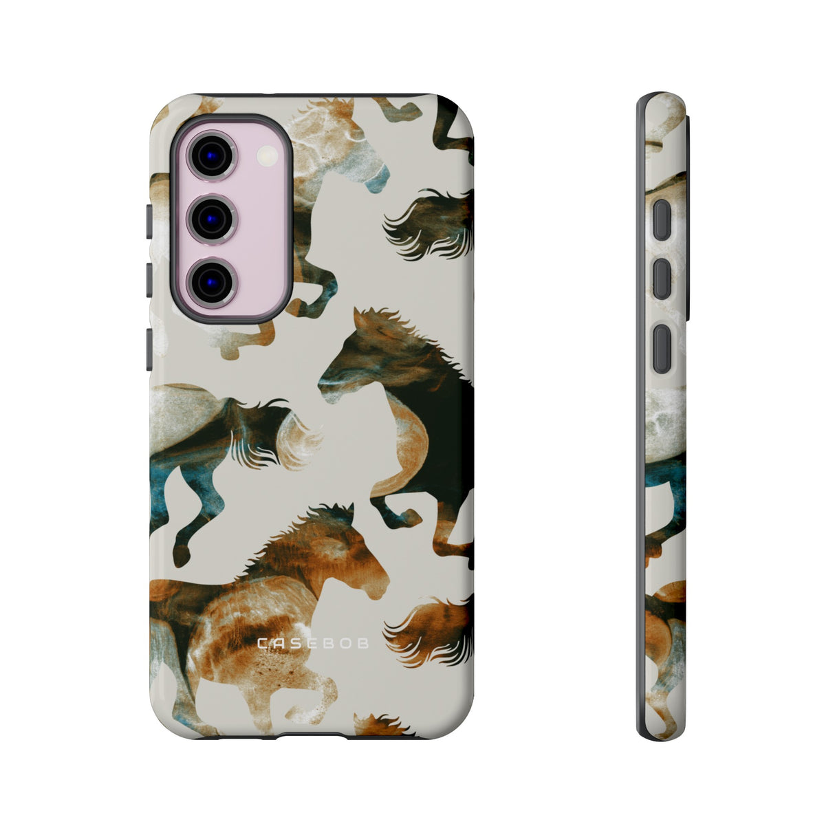 Tie Dye Horses - Protective Phone Case