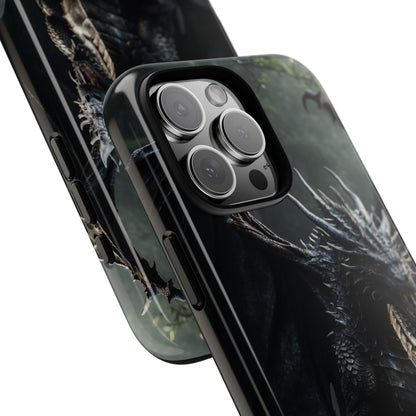 Dragon Emerges Mist - iPhone Case