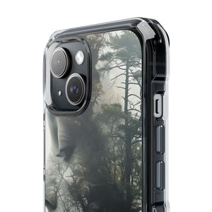 Serene Symbiosis - Phone Case for iPhone (Clear Impact - Magnetic)