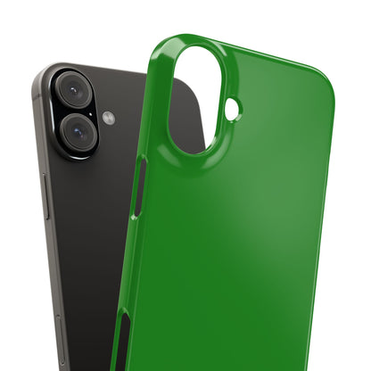 Forest Green iPhone 16 - Slim Phone Case