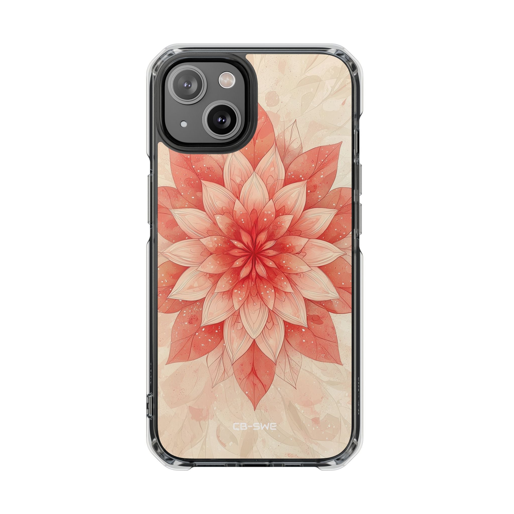 Floral Harmony Glows iPhone Case - Impact