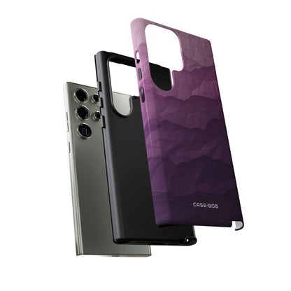 Purple Wave Layers Samsung S23 Ultra Case - Tough