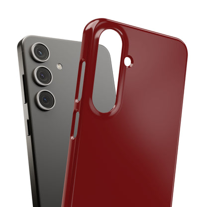 Maroon Samsung S24 - Slim Phone Case